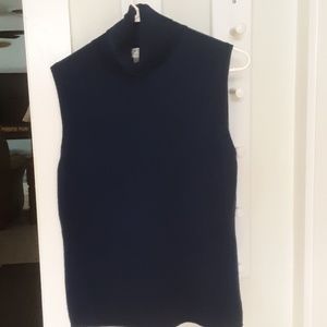 Cashmere sleeveless tunic